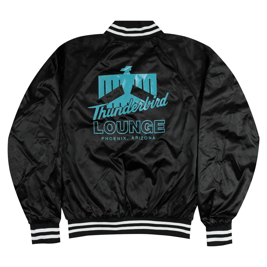 TL Logo Black Satin Jacket