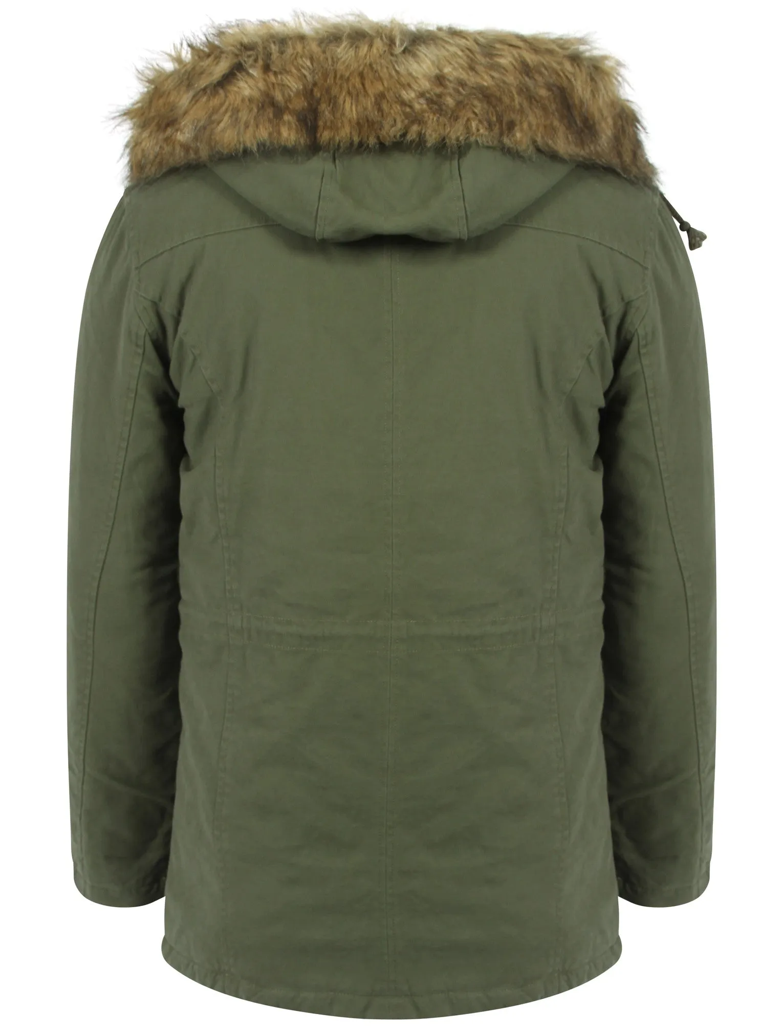 Tokyo Laundry Aksel green parka jacket