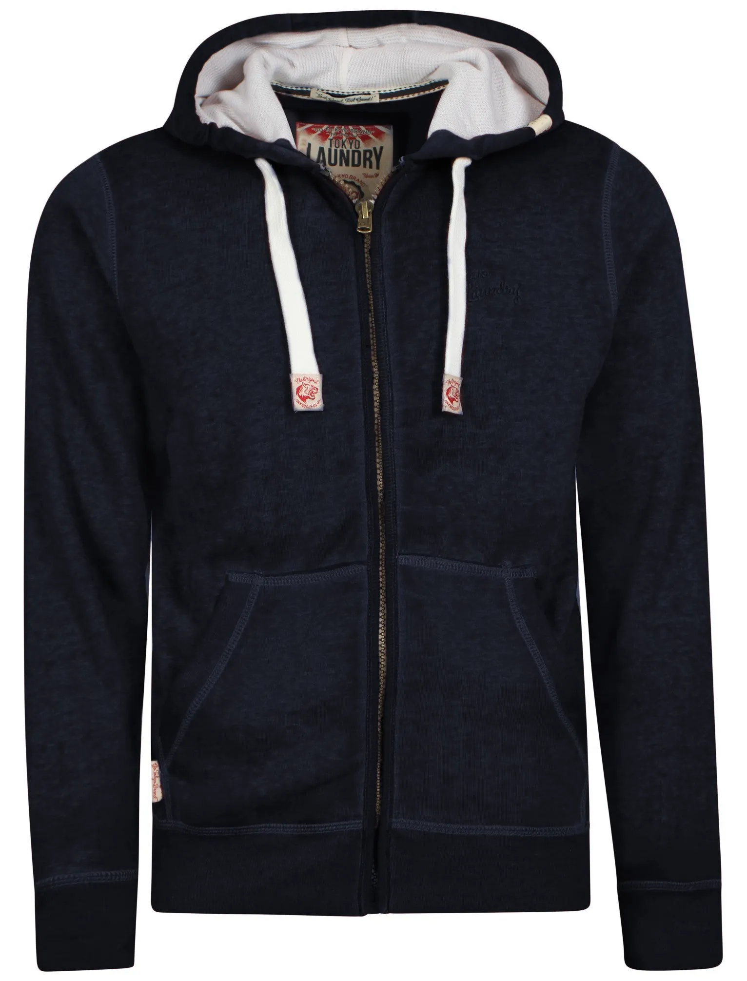 Tokyo Laundry Morrow navy hoodie