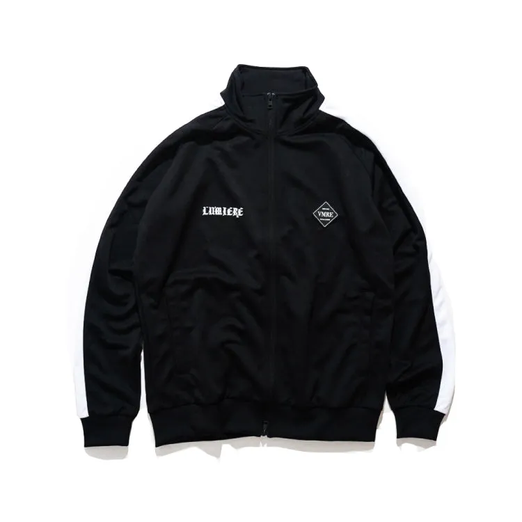 Track jacket black×white