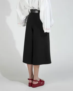 Tuxedo | Black Culottes