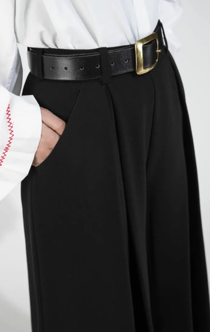 Tuxedo | Black Culottes