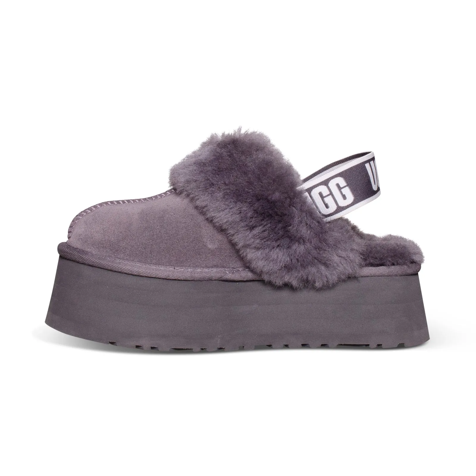 UGG Funkette Charcoal Slippers - Women's