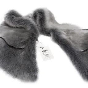 UGG Sheepskin Shrug Metal