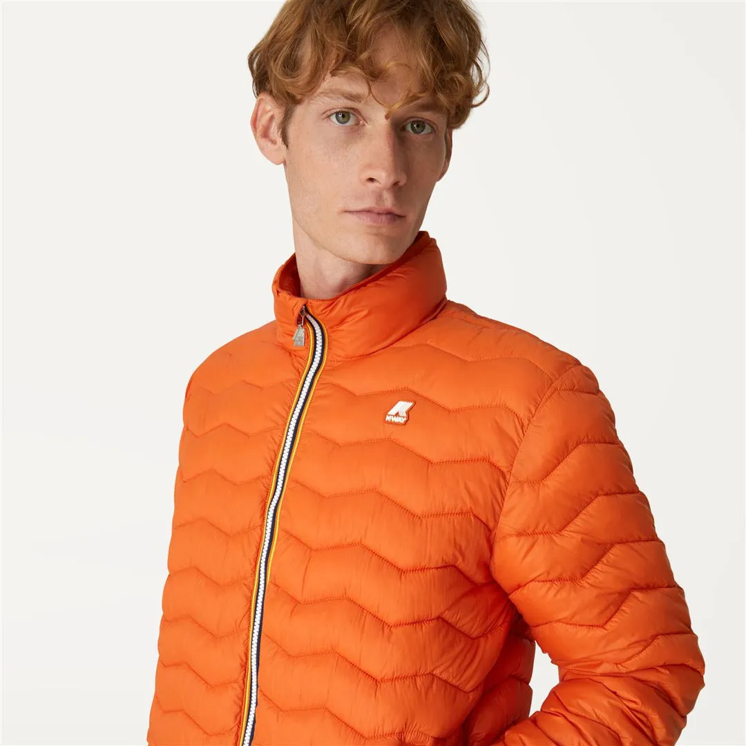 Valentine Eco Warm - Men Jacket in Orange Rust