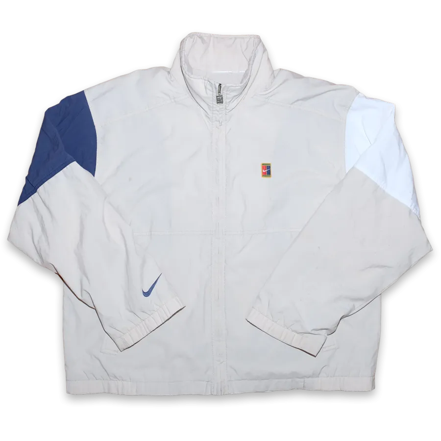 Vintage Nike Tennis Track Jacket Large