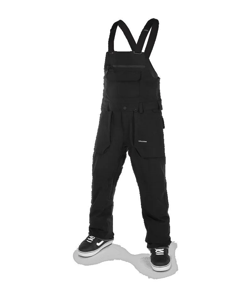 Volcom 2023 Roan Bib Overalls - Black