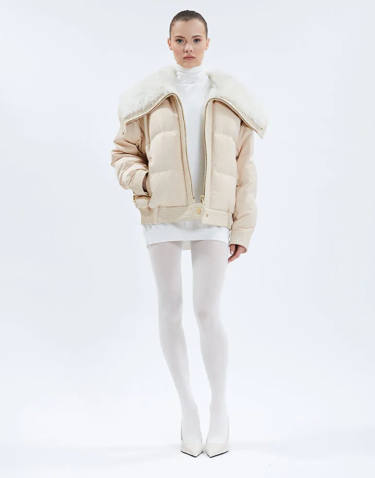 WILLIAMS | LONG HAIR SHEARLING JACKET