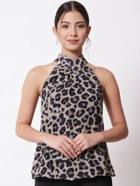 Women's Animal Printed Top