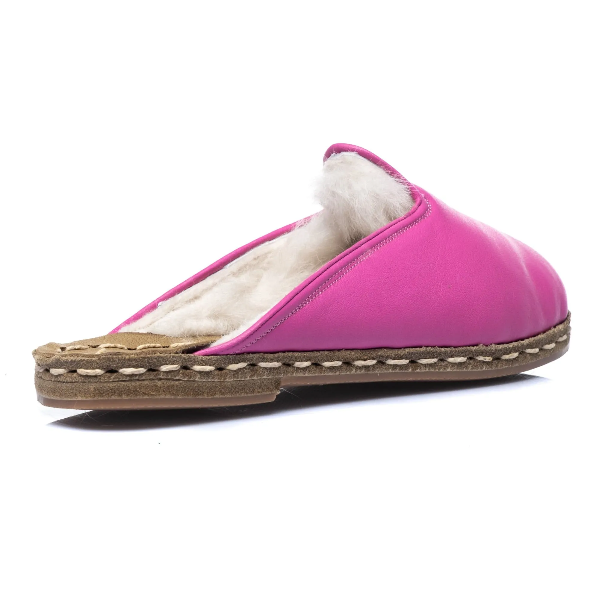 Women's Fuchsia Slippers