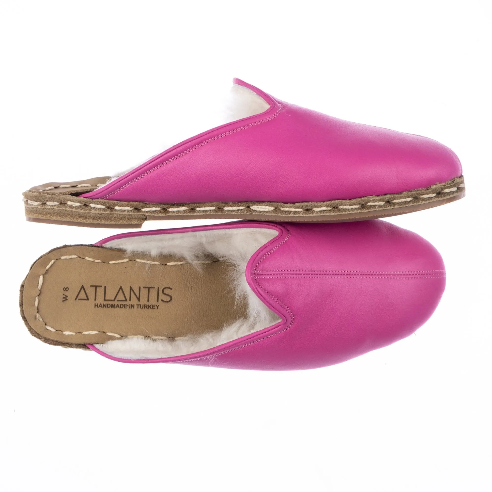 Women's Fuchsia Slippers