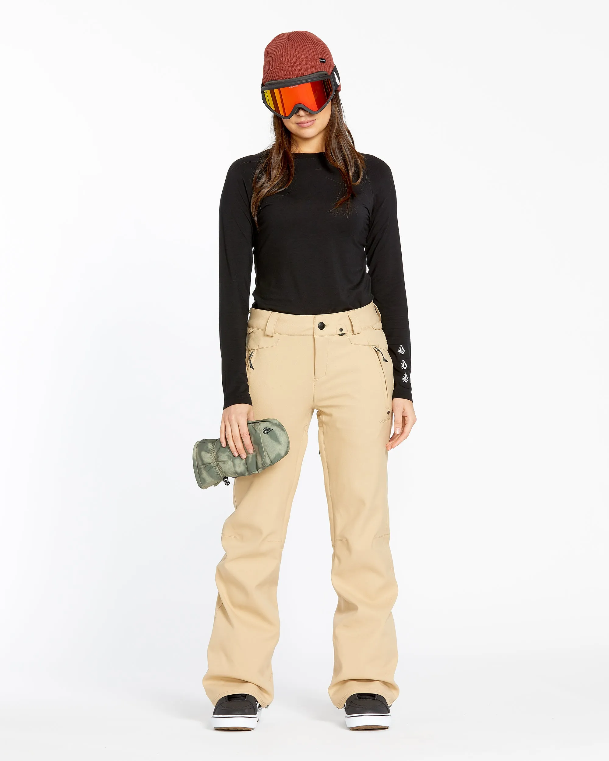 Womens Genus Stretch Pants - Sand