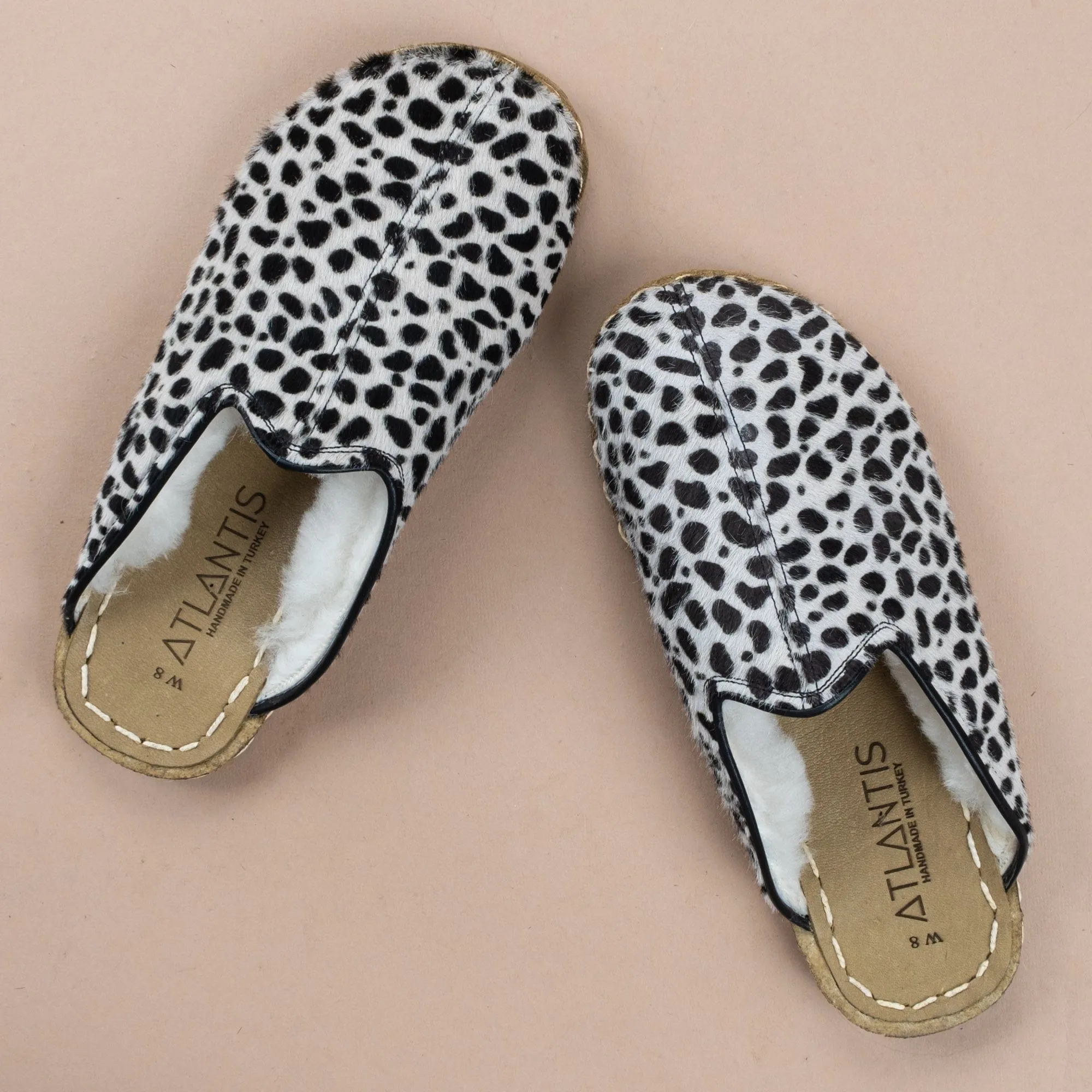 Women's Polka Dots Barefoot Shearlings