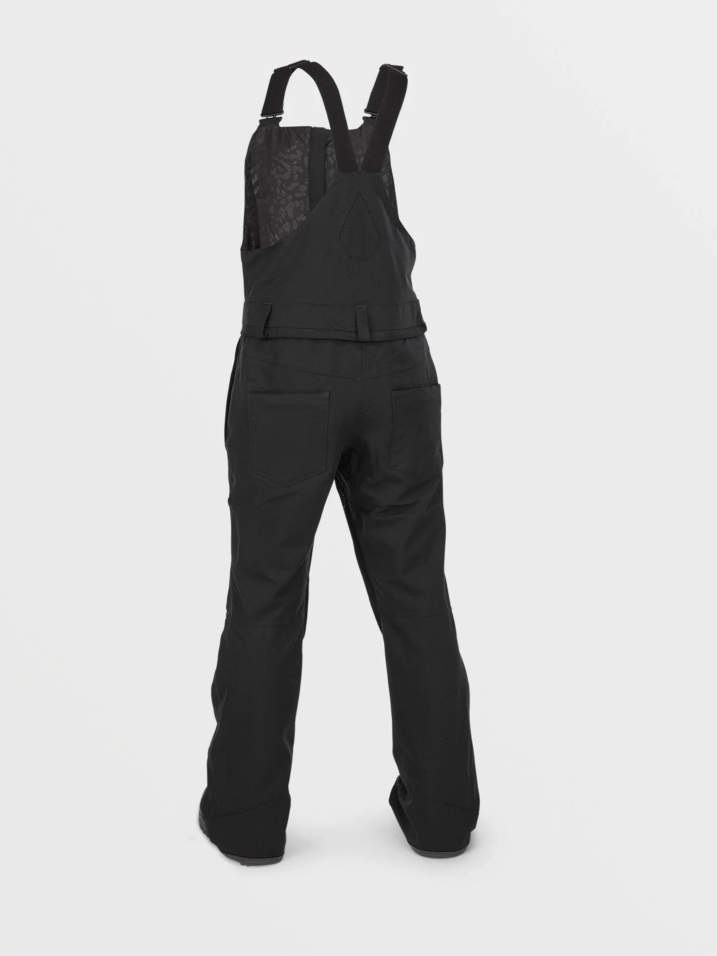 Womens Swift Bib Overalls - Black