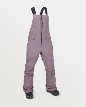 Womens Swift Bib Overalls - Dusty Lavender