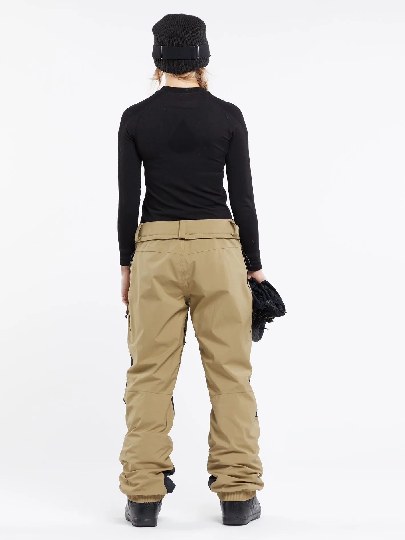 Womens V.Co At Stretch Gore-Tex Pants - Dark Khaki