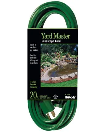 Woods 16/3 SJTW Yard Master Landscape Extension Cord