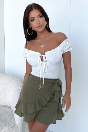 Wynn Skirt - Khaki