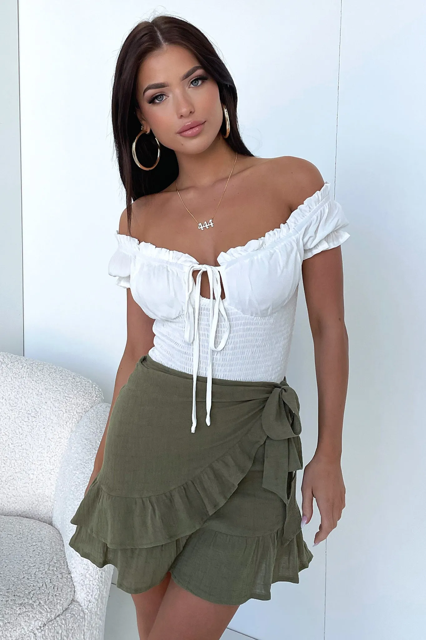 Wynn Skirt - Khaki