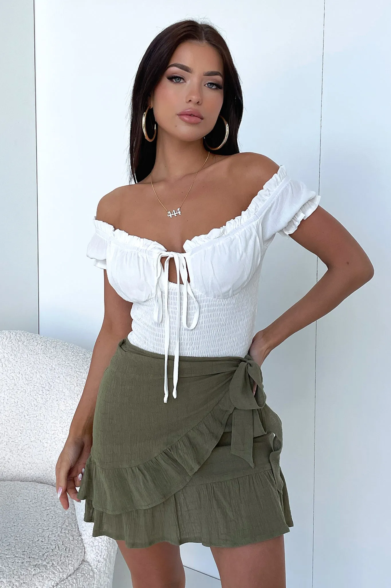 Wynn Skirt - Khaki